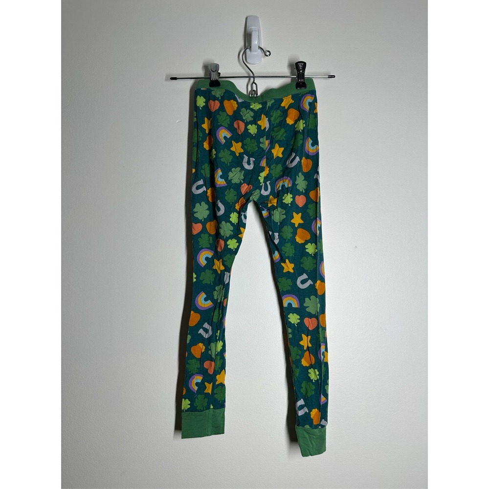 Little Sleepies Lucky Charms Bamboo Short Sleeve Pajama Set Kids 5/6 St Patricks - Picture 4 of 7